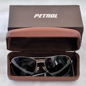AUTHENTIC PETROL ALTITUDE CHROME POLARIZED SUNGLASSES